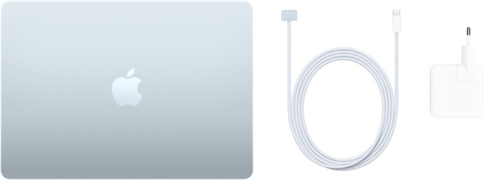 13-инчов MacBook?Air, USB-C към MagSafe?3 кабел и 30W USB-C захранващ адаптер
