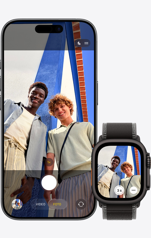 La misma llamada puede contestarse en el iPhone 16 y el Apple Watch