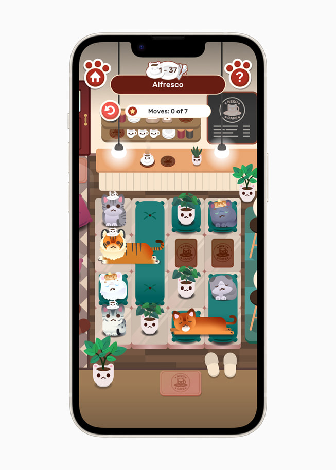Nekograms+ di iPhone 14.