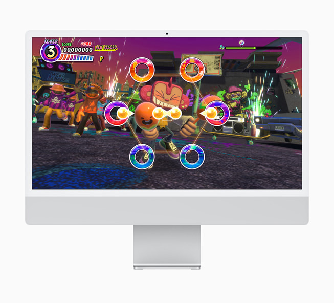Samba de Amigo: Party-To-Go di iMac 24 inci.