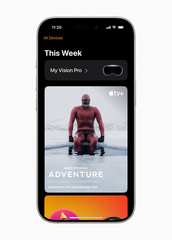 ????? Apple Vision Pro ?????? ????? iPhone ????? ??? iPhone 16 Pro.