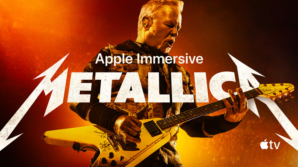 ??? ??? ????? Metallica ?????? Apple?Immersive?Video.