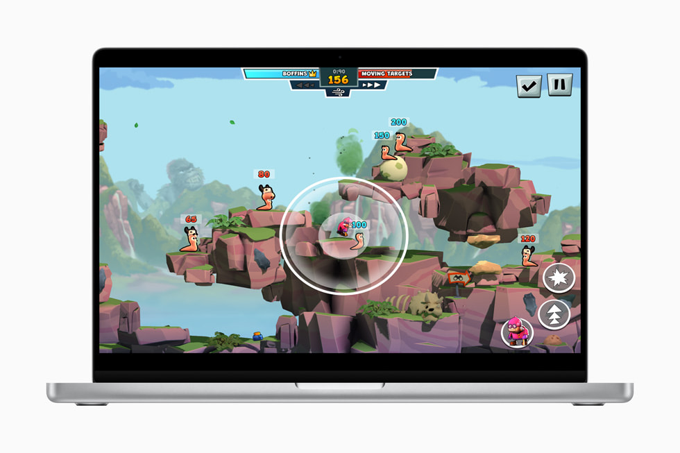 A still from Worms Across Worlds by StoryToys and Behaviour Interactive.