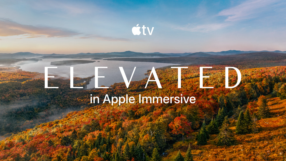 Apple Immersive 節(jié)目《飛一般視野》宣傳照。