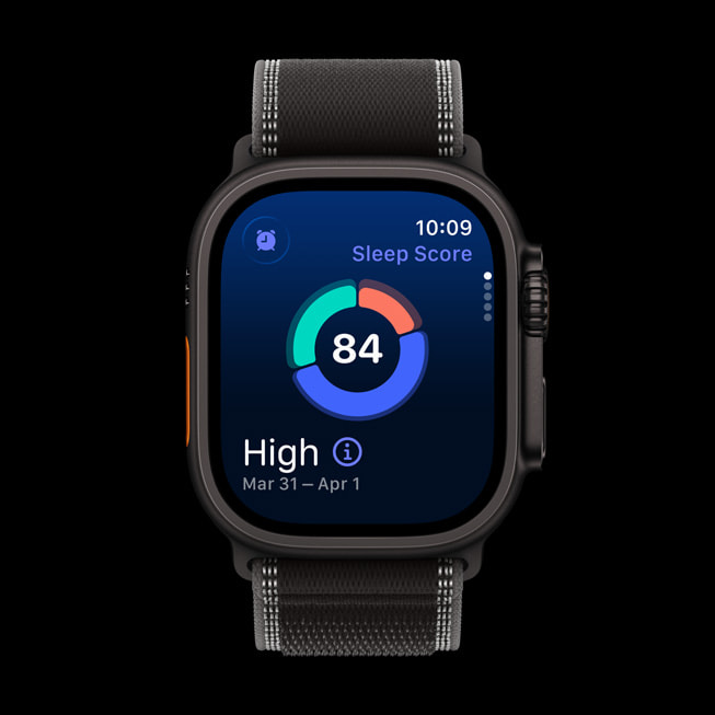 Apple Watch Ultra 3’te bir kullan?c?n?n uyku skoru g?steriliyor.