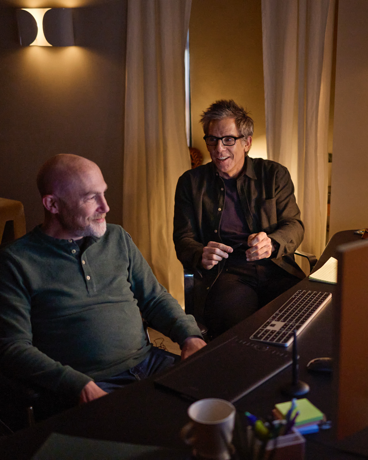 Geoffrey Richman y Ben Stiller de “Severance”.