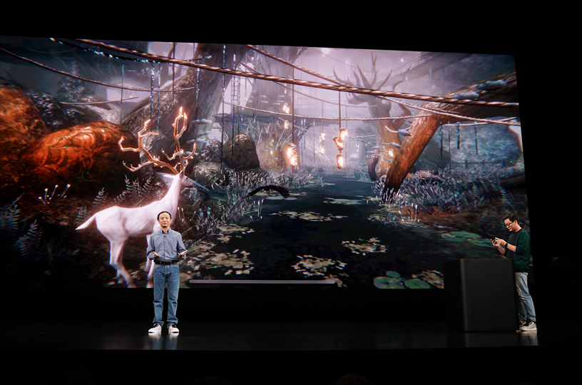 ???? ???? ??? ???? ?????? ?? ???? Steve Jobs Theater.
