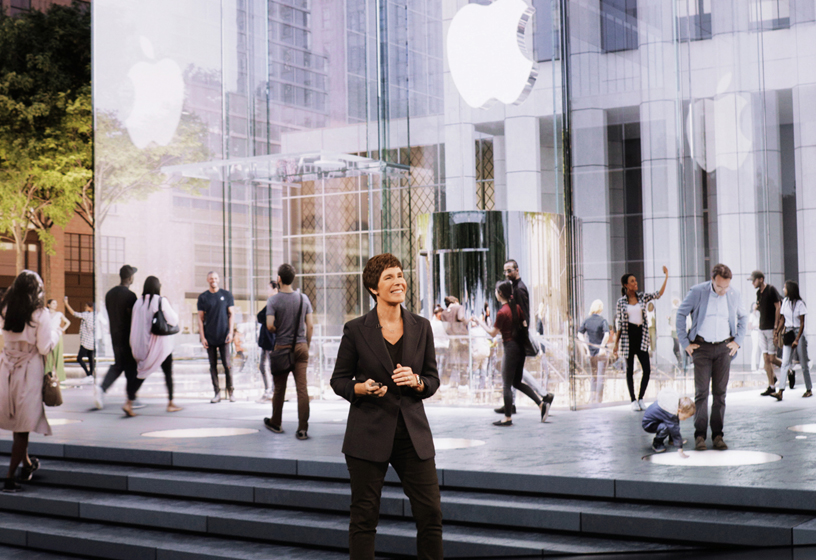 ?????? ??????? ??? ???? ?????? ?? ???? Steve Jobs Theater.