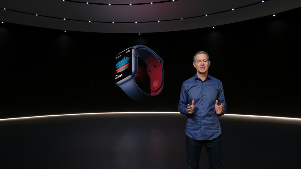 Jeff Williams, Apple Watch Series 6’y? tan?t?yor.