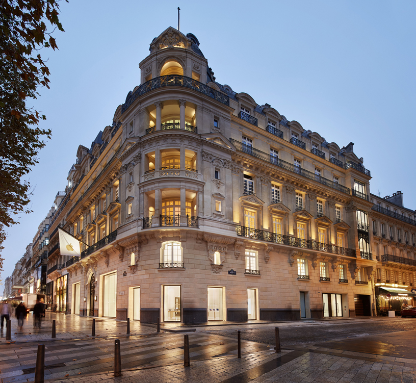 Apple Champs-élysées, Paris’in ünlü al??veri? caddesinde a??lacak. 