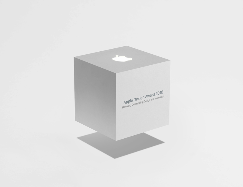Apple Tasar?m ?dülleri i?in Cube Award logosunun g?rseli