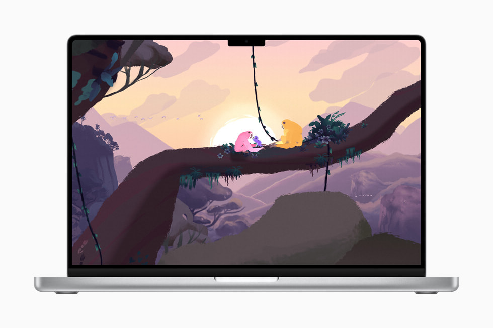 MacBook Pro’da ?al??an Gibbon: Beyond The Trees.