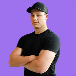 Kickstroid kurucu orta?? ve CEO’su David Alston’?n portresi.