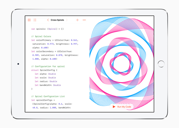 iPad Pro ???? ?????? ??? ??????? ???????? Swift.
