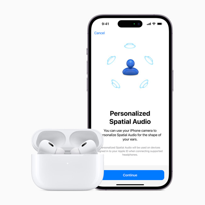 ?kinci nesil AirPods Pro, iPhone 14 Pro’da Ki?iselle?tirilmi? Uzamsal Ses ?zelli?ini kullan?yor.