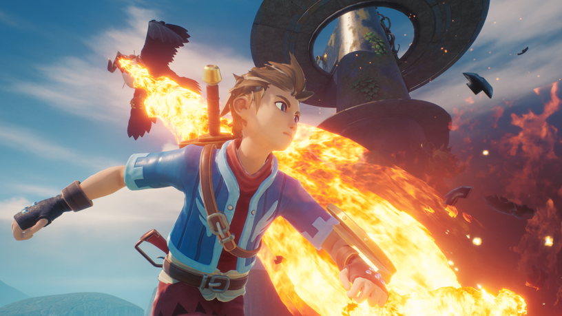 Apple Arcade’deki Oceanhorn 2: Knights of the Lost Realm oyunundan bir g?rüntü.