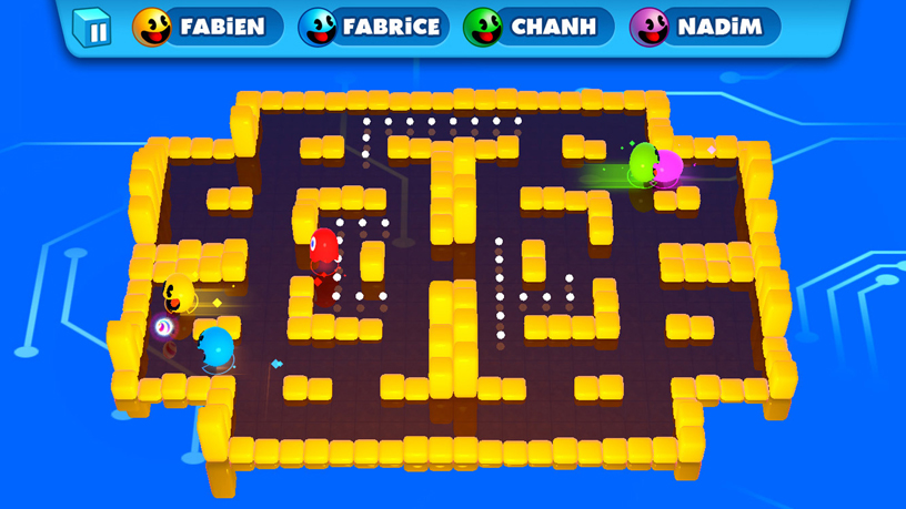 Bandai Namco’dan “PAC-MAN PARTY ROYALE”?n ekran g?rüntüsü.