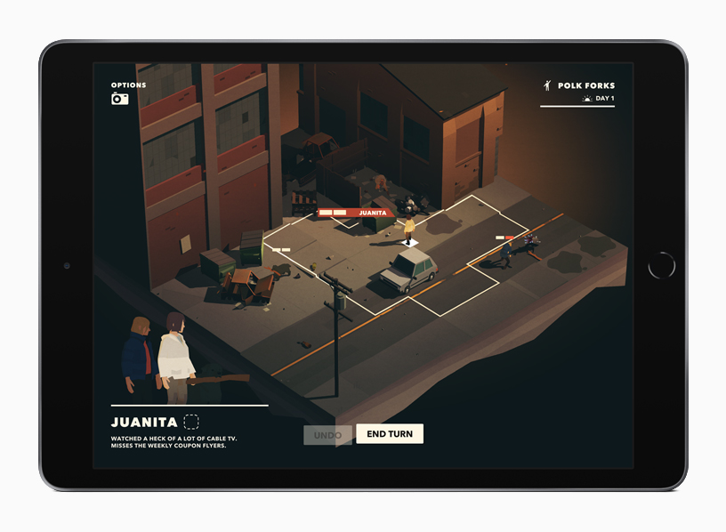 ????? ??? "Overland" ?????? ??? iPad.