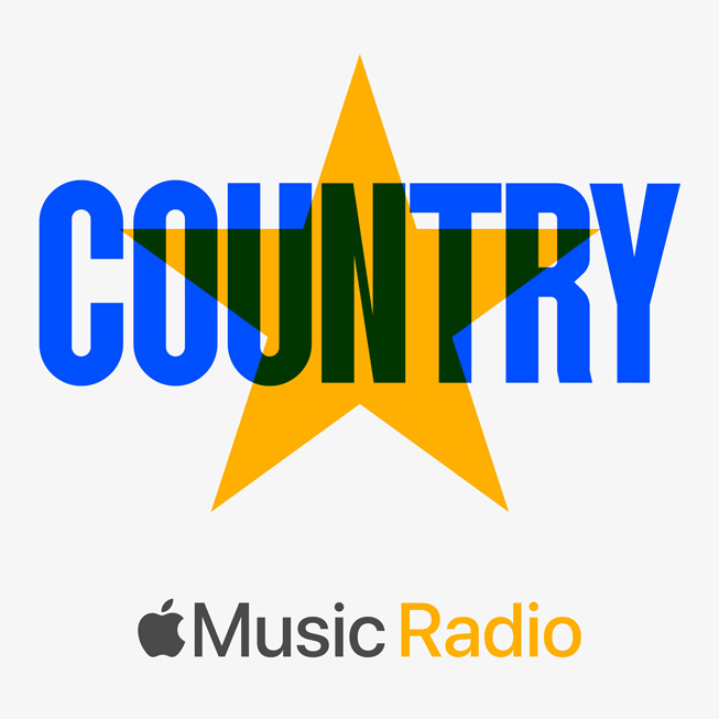 Logo de la station de radio Apple?Music?Country.