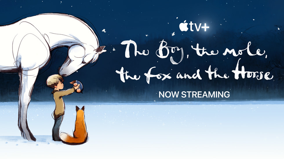 ?? ???? ?????? (???? ??????) ????? +Apple TV ????? The Boy, the Mole, the Fox and the Horse.