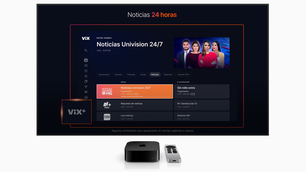 Y?l?n Apple TV Uygulamas? ViX’ten bir g?rsel.