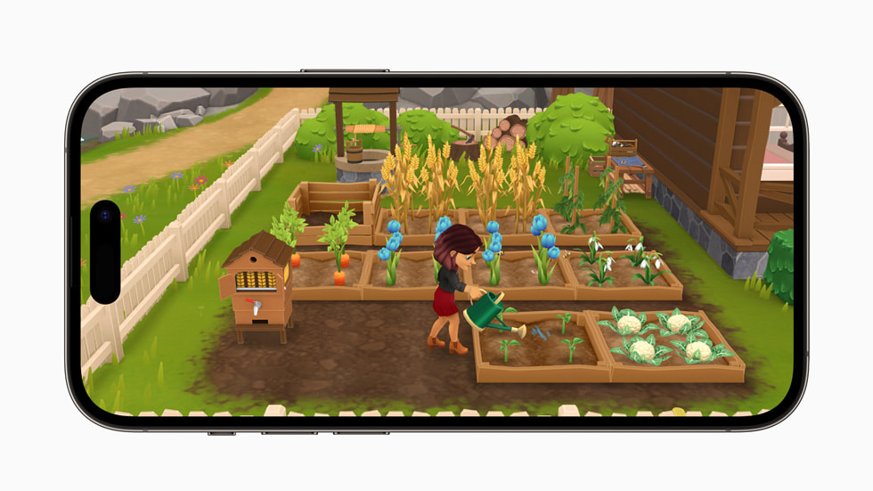Y?l?n Apple Arcade Oyunu Wylde Flowers’dan bir g?rsel.