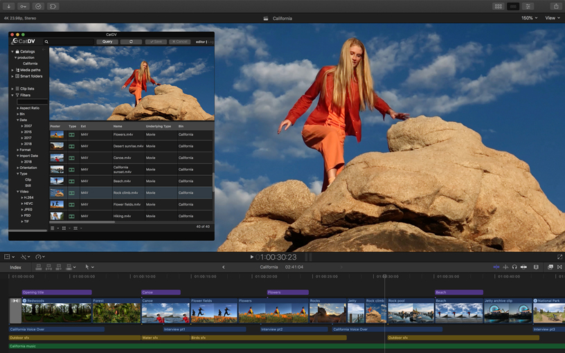 Final Cut Pro X ekran g?rüntüsü.