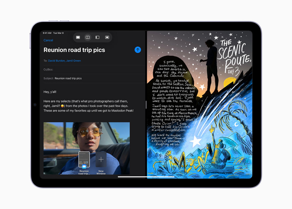  Split?View ??  iPad Air  ????? ??????? ??????? ???????. 