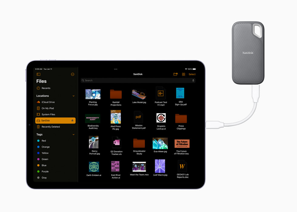 ???? ????? ????? ???? ????? iPad Air ??? ???? USB-C. 