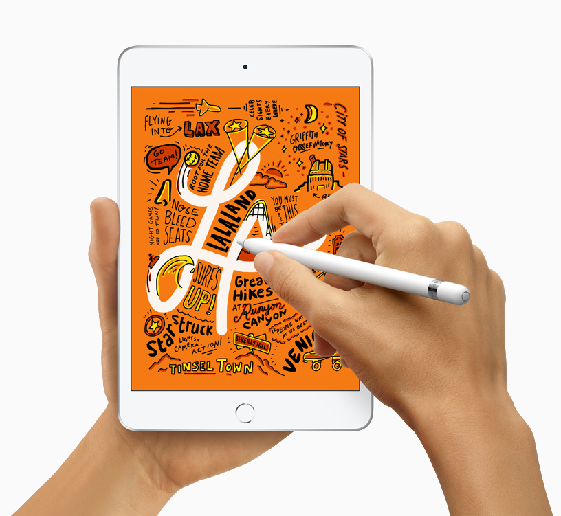 iPad mini ve Apple Pencil.