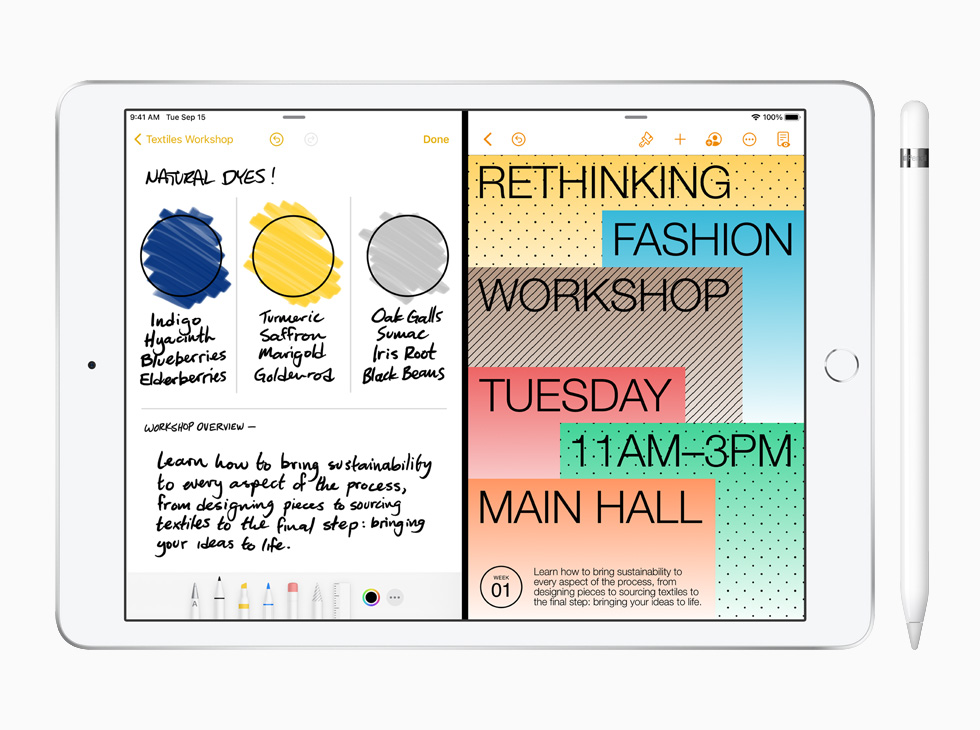 Yeni iPad, Apple Pencil ve Notlar uygulamas?.