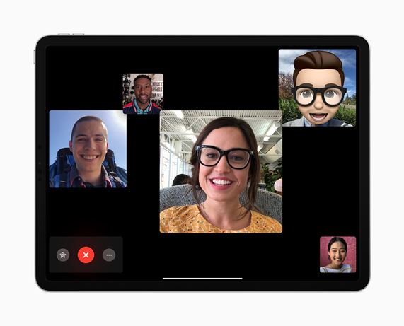 iPad Pro ekran?nda Grup FaceTime