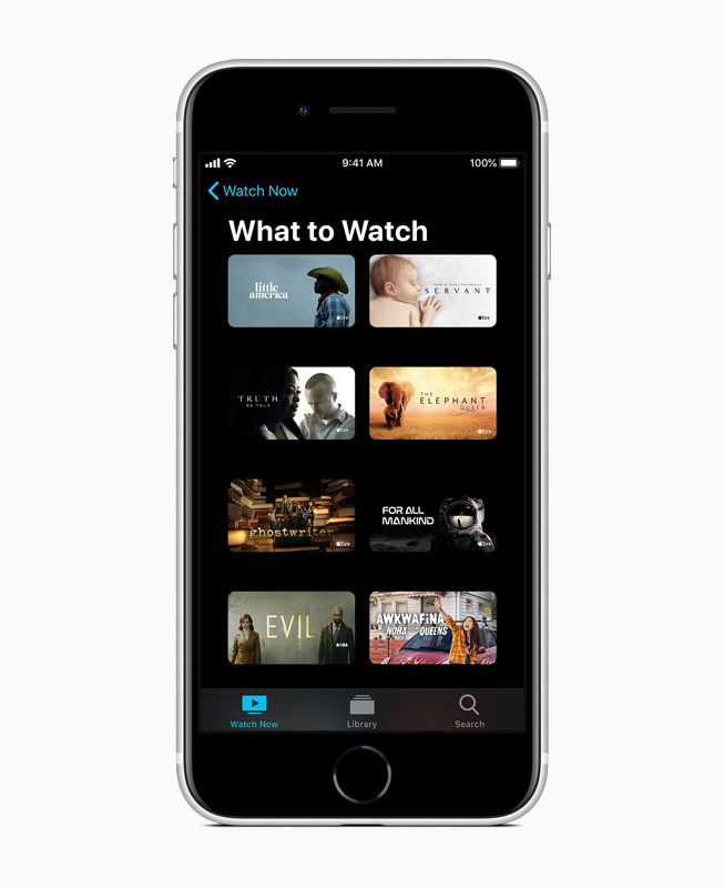 ????? Apple?TV+ ??? iPhone?SE.