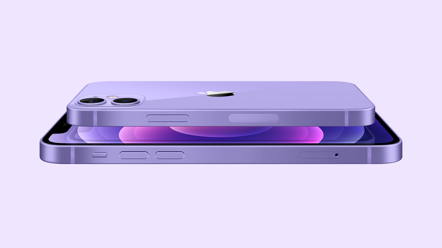 Mor iPhone 12 ve iPhone 12 mini