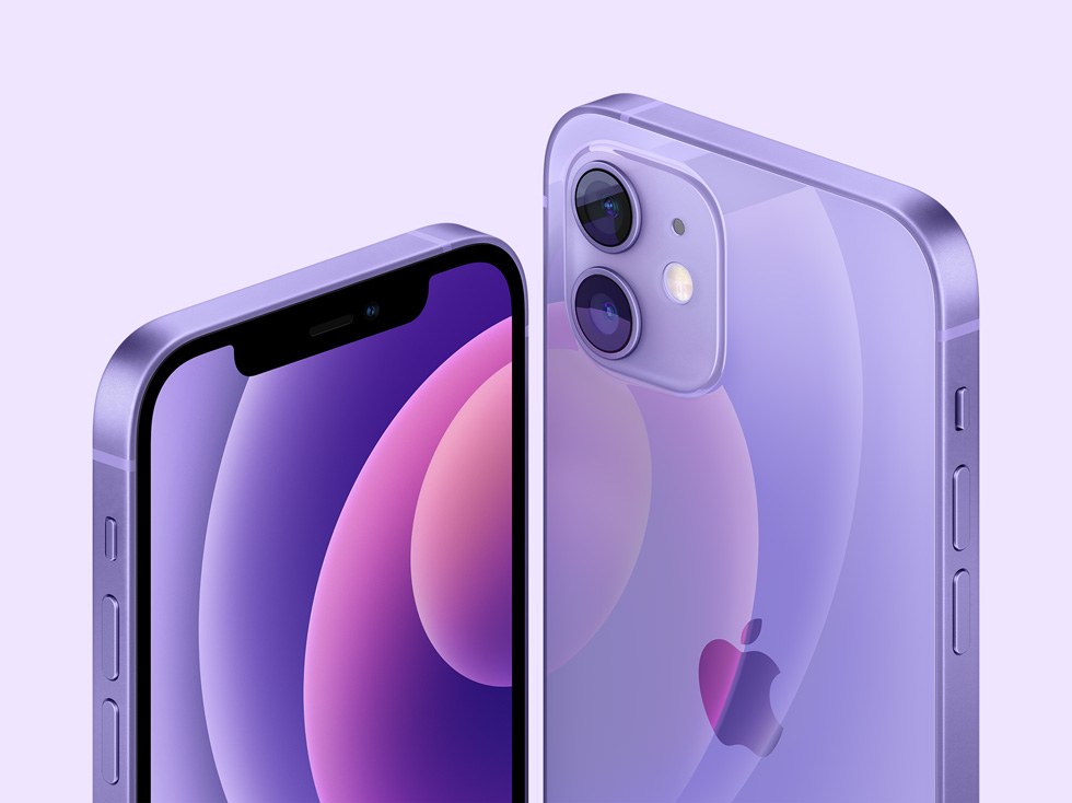 Mor iPhone 12 ve iPhone 12 mini