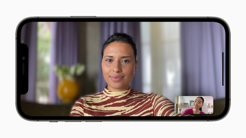 FaceTime’da yeni Portre modu optimizasyon ?zelli?i.