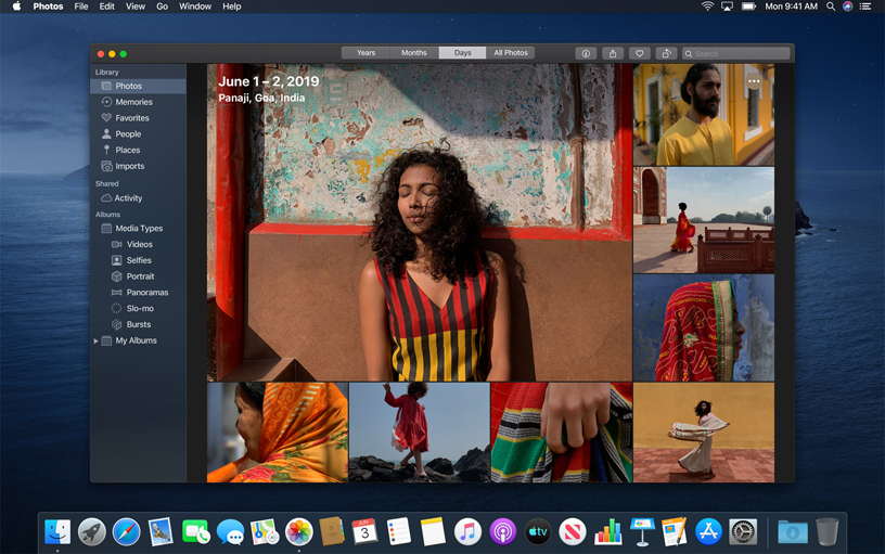 macOS Catalina’daki Foto?raflar uygulamas?.