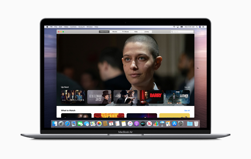 MacBook Air’de Apple TV uygulamas?.