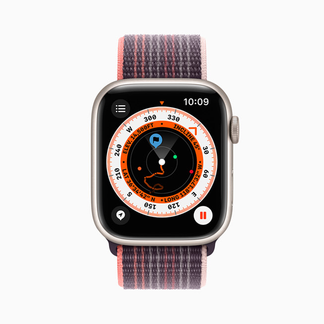 Apple?Watch?Series?8’deki yeni Pusula uygulamas?.