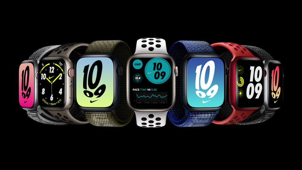 Yeni Apple Watch Nike kordonlar? ve saat kadranlar?.