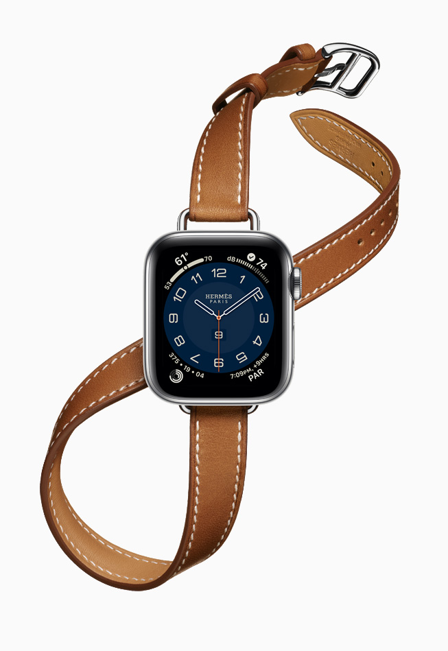 Apple Watch Hermès ve yeni, daha ince Attelage Double Tour kay??.