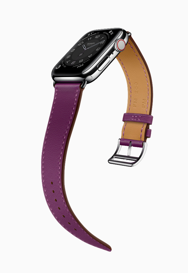 Mor kay??l? Apple Watch Hermès.