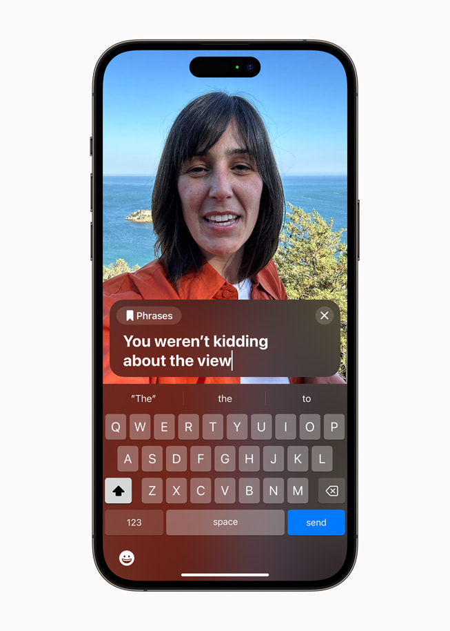 ???? Live?Speech ????? ?????? ??? ???? ??? iPhone?14?Pro?Max.