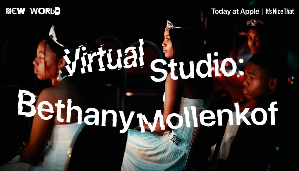 Bethany Mollenkof’un Today at Apple i?in düzenledi?i sanal etkinli?in ana ekran?.
