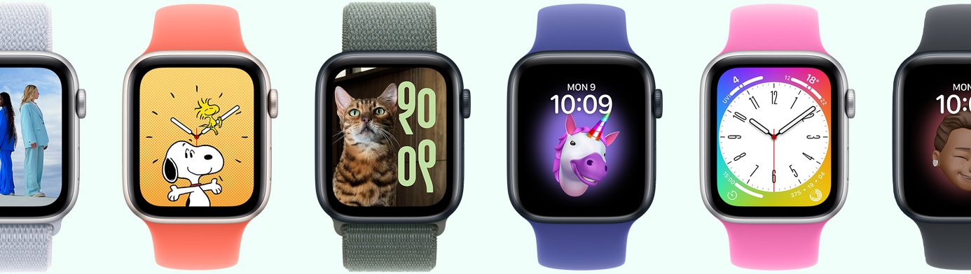 Mai multe dispozitive Apple?Watch care prezint? op?iuni variate de cadrane