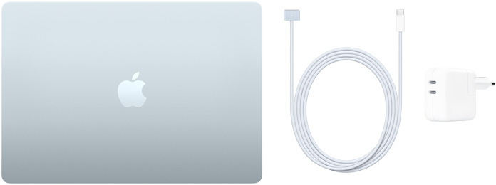 15?palcovy MacBook Air, kábel USB?C na MagSafe 3 a 35 W kompaktny napájací adaptér USB?C