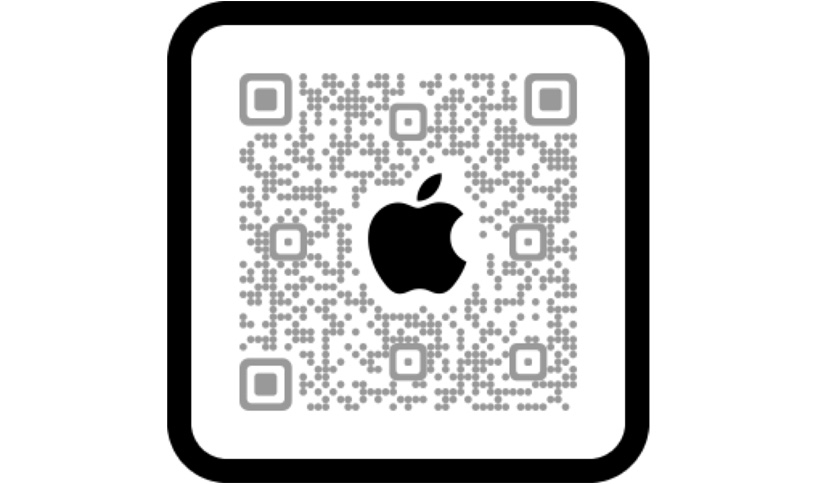 Naskenuj QR kód pro nákup v?aplikaci Apple?Store.