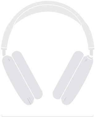 ?AirPods Max“ iliustracija i? priekio, kurioje nurodytas plotis – 168,6 mm.