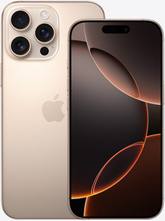 iPhone 16 Pro en titanio del desierto