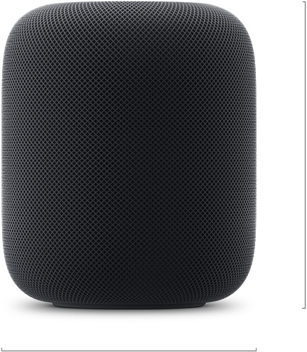 HomePod i f?rgen midnatt